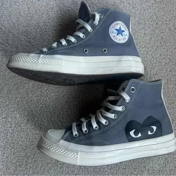Converse x Comme des Garcons sneakers size 9! - Picture 3 of 6